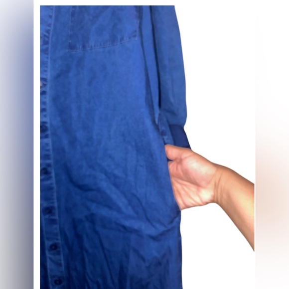 Tibi -Tencel Cotton Shirtdress SIZE S Lagan, minimalist, modern style oversize - Picture 7 of 9